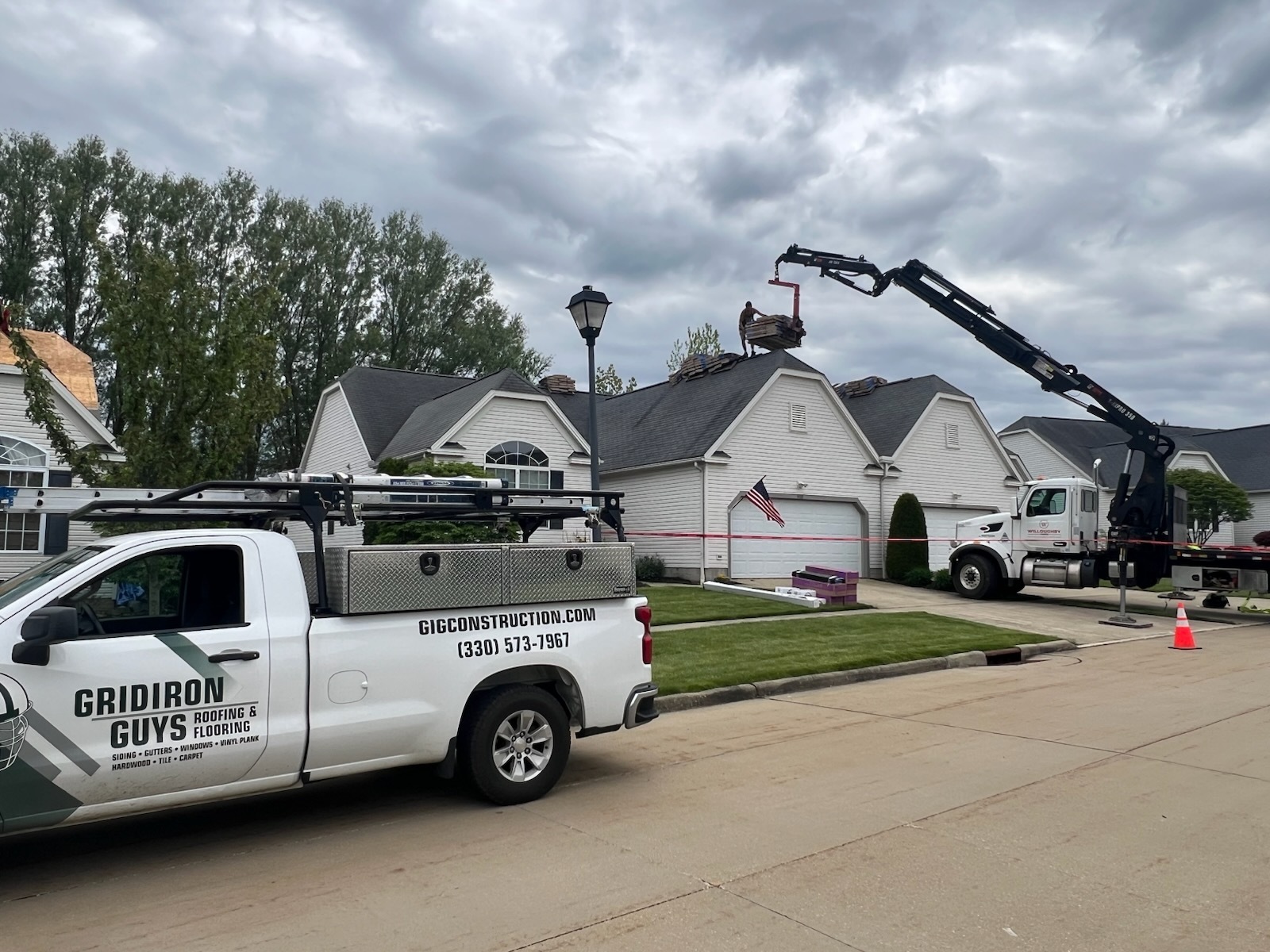 GIG Onsite for roof replacement