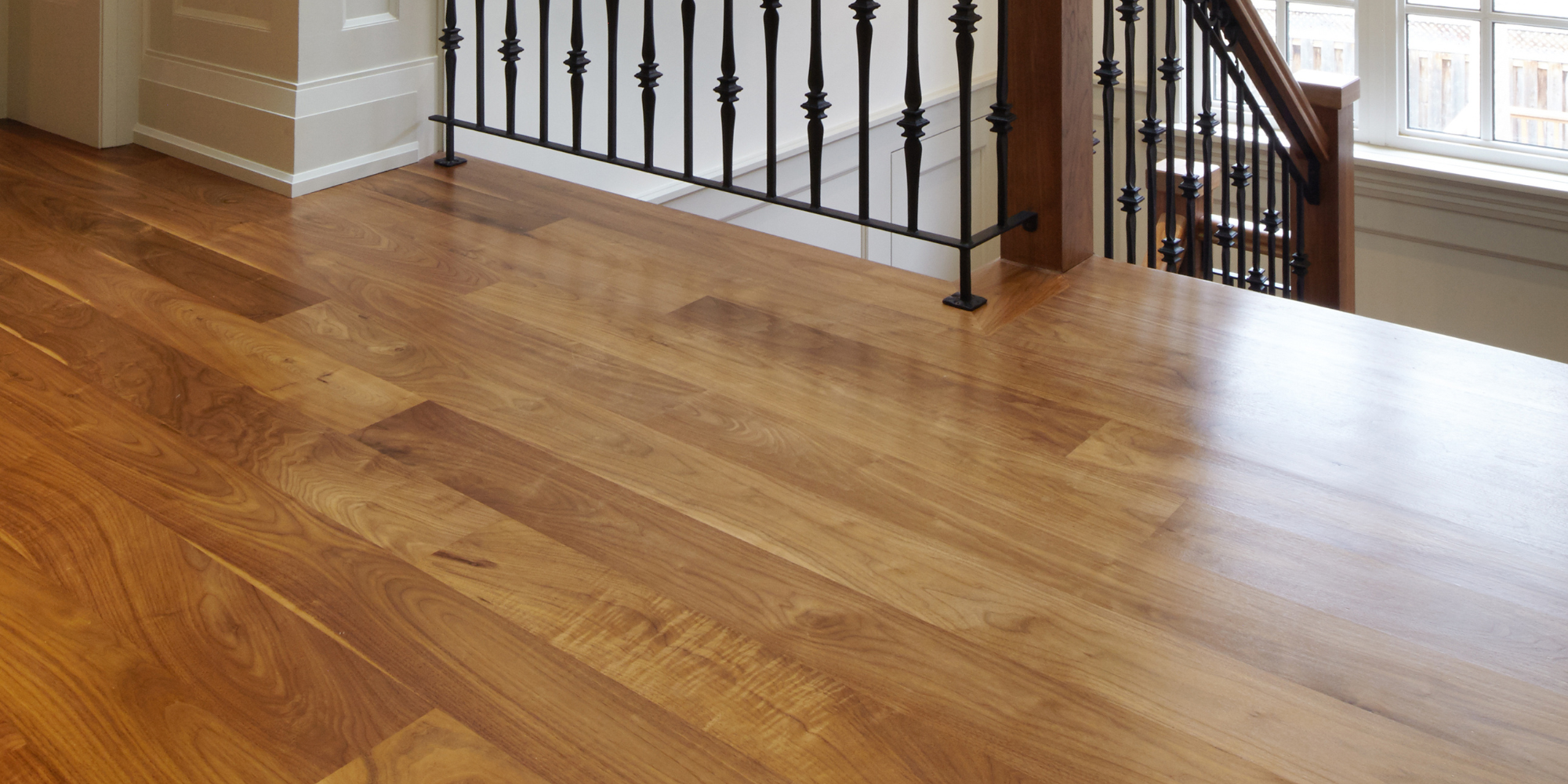 Flooring Install in Hallway leading to stairs